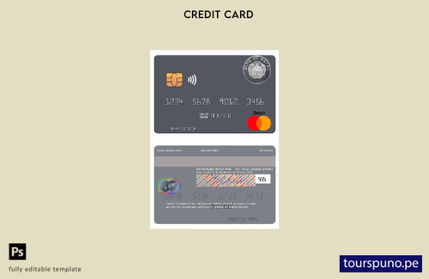 lista para imprimir plantilla de tarjeta mastercard del Banco de Nauru Nauru